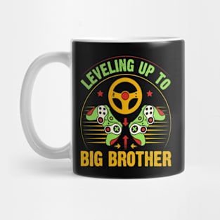 Leveling up to Big Brother 2024 funny gamer vintage Mug